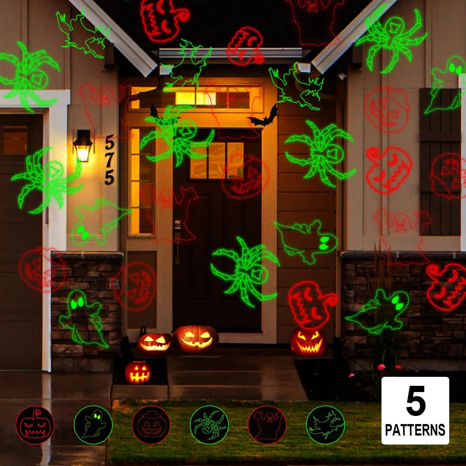 Make Your Halloween Hauntingly Spectacular with Projector Lights Kswing
