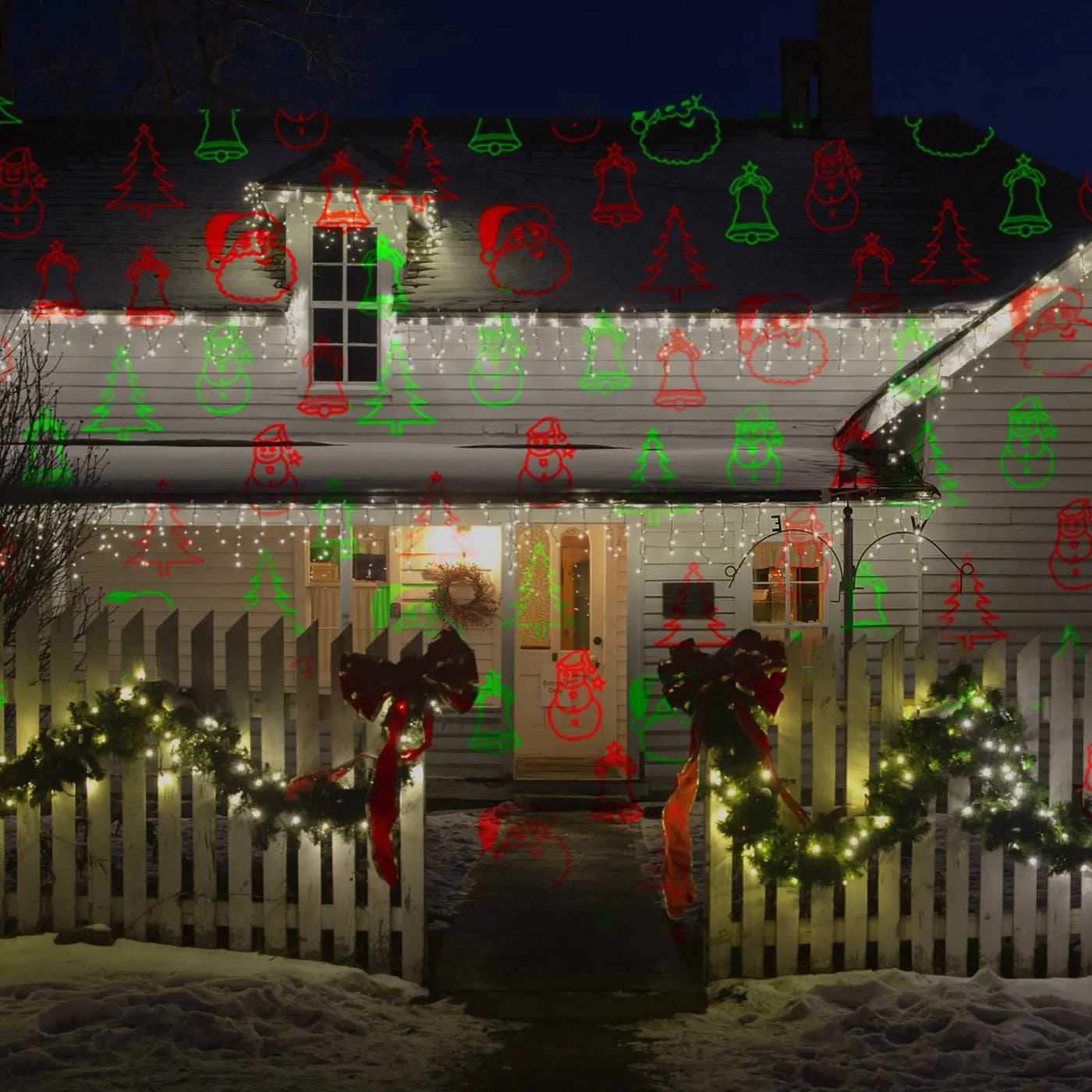 Garden Christmas Projector Lights, Santa Claus, Summer Kswing