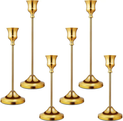 KSWING Gold Candle Stick Holders Set Kswing