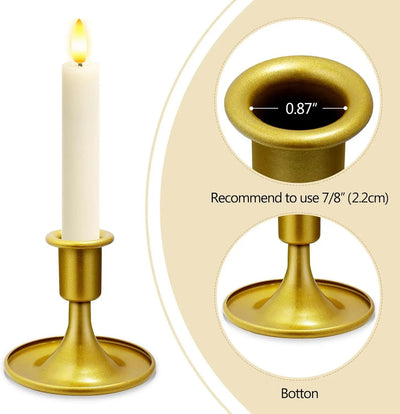 KSWING Gold Candle Stick Holders Set Kswing