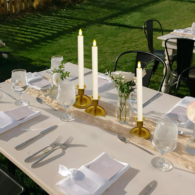 KSWING Gold Candle Stick Holders Set Kswing