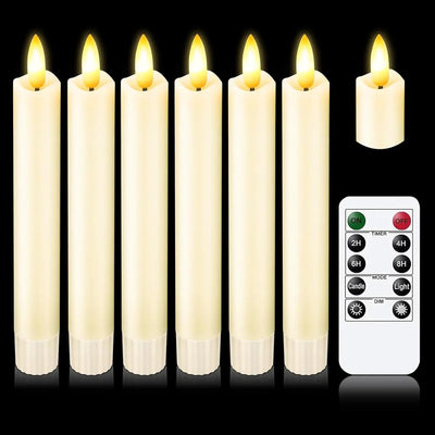 KSWING Upgraded Real Wax LED Flameless Candles with Remote Kswing
