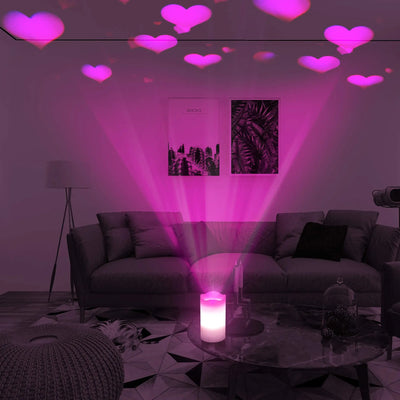 Pink Candle Projector Kswing